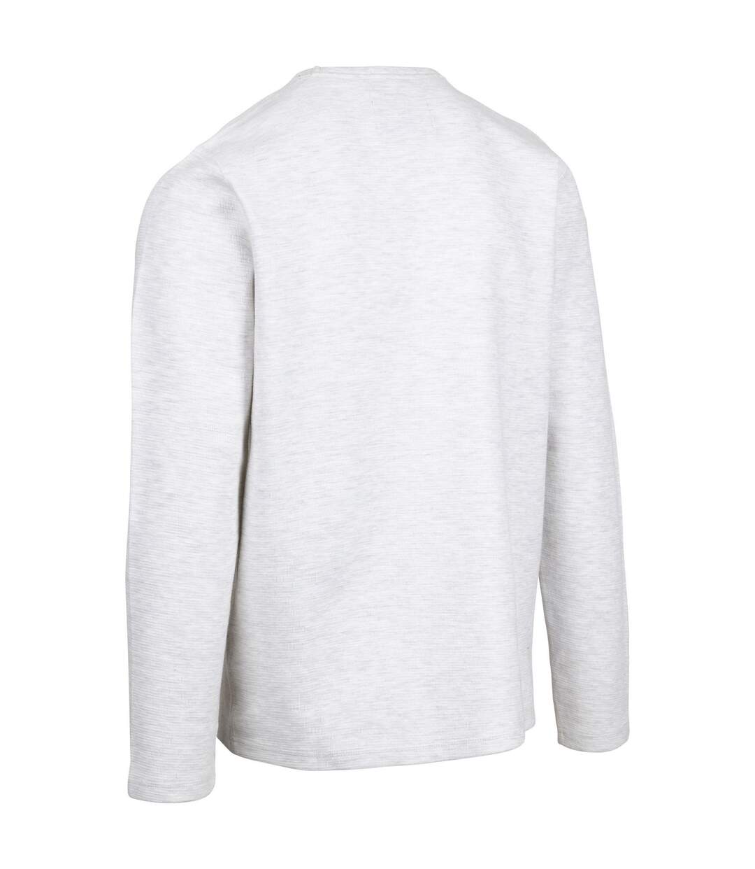 Sweat Calverley Homme Blanc Cassé Chiné Trespass-2