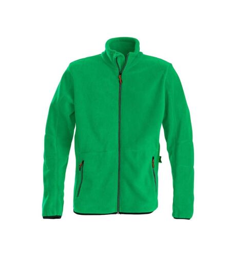 Mens Speedway Fleece Jacket Fresh Green Printer
