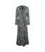 Womens/ladies Fashion Jafari Silk Robe Multicoloured Inoa-1