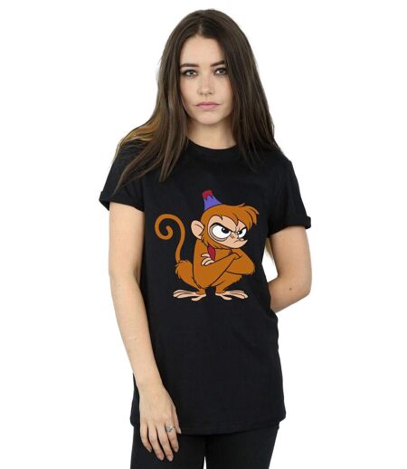 Disney - T-shirt ALADDIN ANGRY ABU - Femme (Noir) - UTBI18113