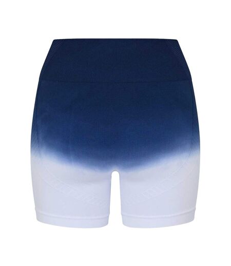 Cuissard De Cyclisme Motif/style Ombré Femme Bleu Marine Blanc USA