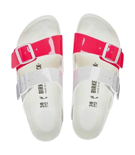 Womens/ladies Arizona Split Vamp Flat Sandals Multicoloured Birkenstock