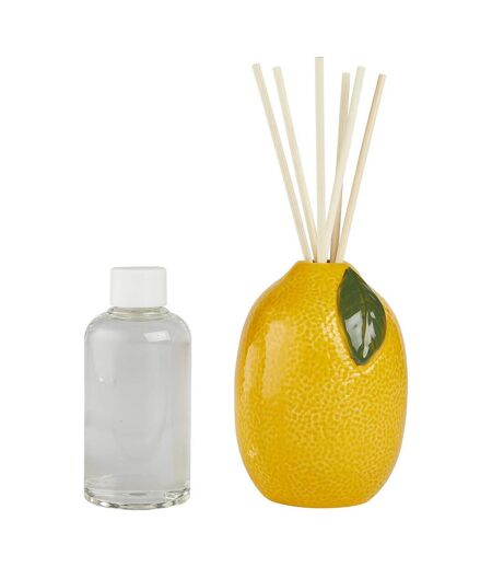 Diffuseur de Parfum Citron en Céramique Yucatan 150ml Jaune
