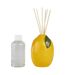Diffuseur de Parfum Citron en Céramique Yucatan 150ml Jaune-1