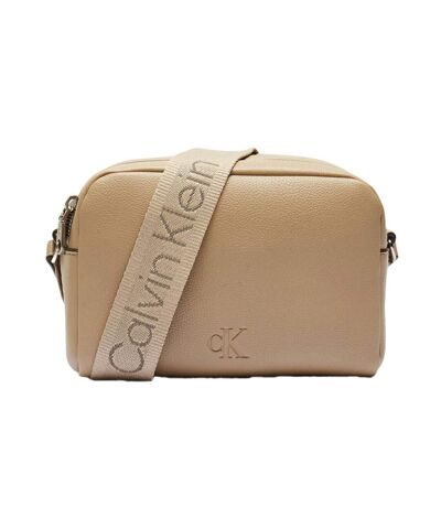 Sac à bandoulière beige femme calvin klein jeans ultralight - taille unique