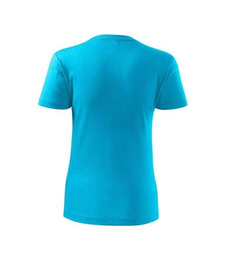 T-shirt Classic New Femme Bleu Adler