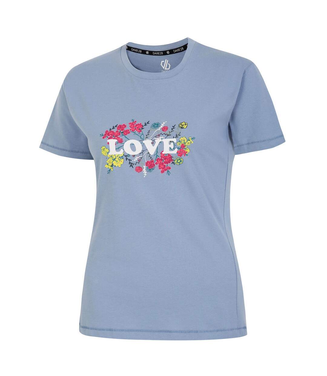 T-shirt tranquility femme bleu délavé Dare 2B