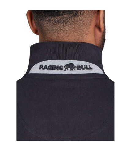 Polo homme noir Raging Bull