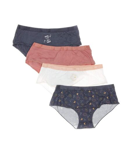 X4 Boxers Marine/Blanc Femme Dim D4C20 - 40/42