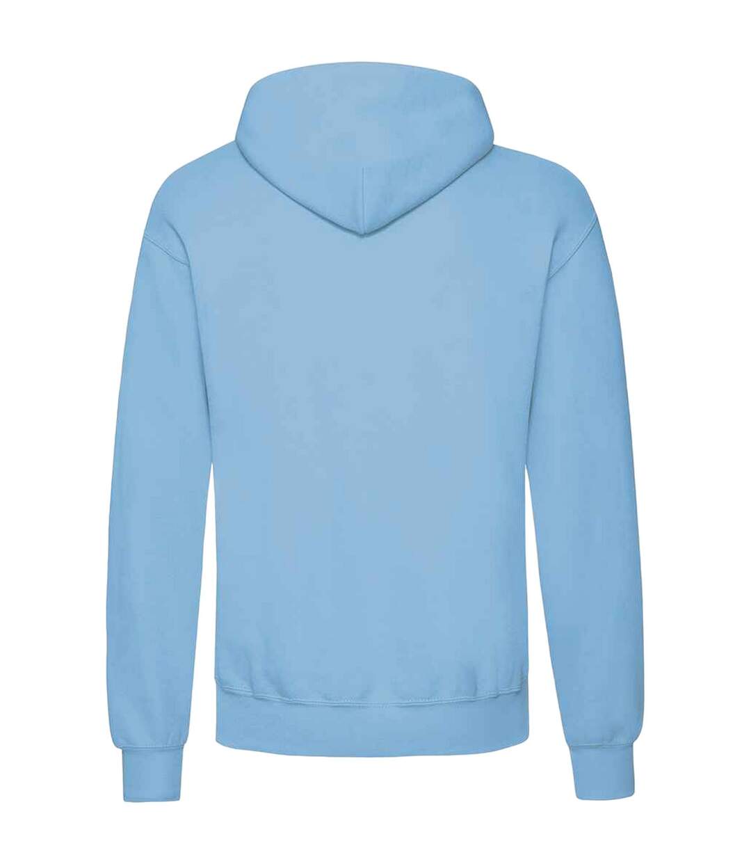 Sweat à capuche adulte bleu ciel Fruit of the Loom-2