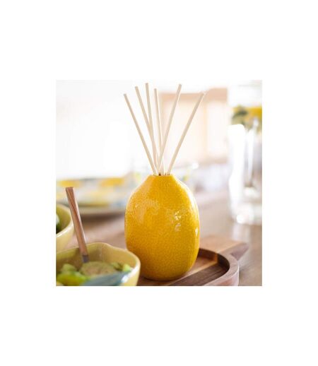 Diffuseur de Parfum Citron en Céramique Yucatan 150ml Jaune