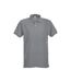 Mens Classic Hoodie Grey Melange Clique-1