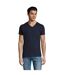 T-shirt Imperial Homme Bleu Marine Français SOLS-1