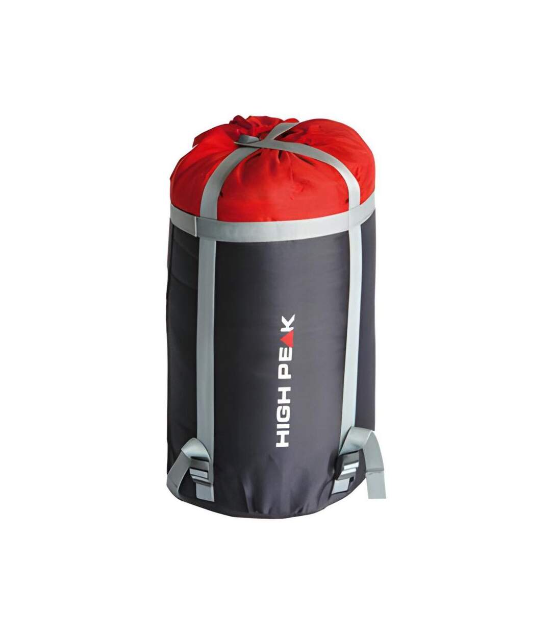 Sac De Couchage Momie Camping Pak Régulier Vert Rouge High Peak-2