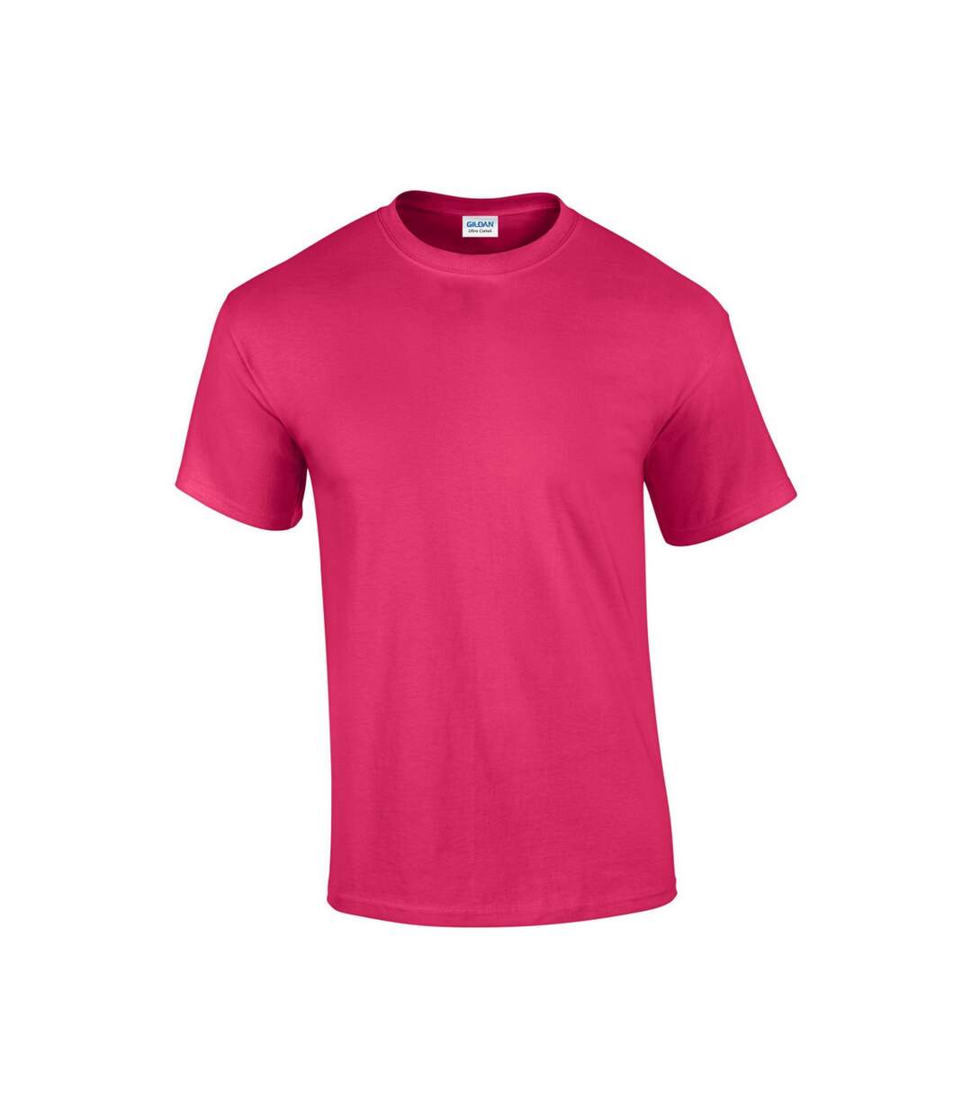 T-shirt Homme Rose Gildan-1