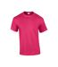 T-shirt Homme Rose Gildan-1