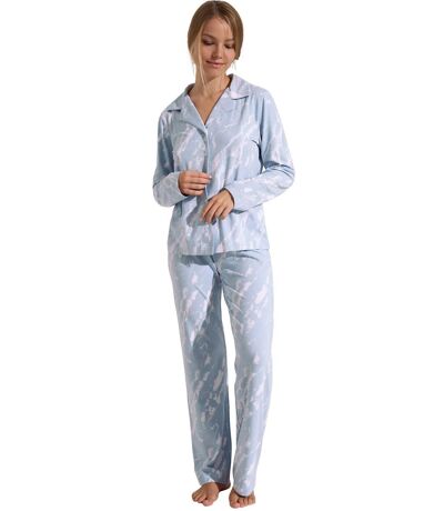 Pyjama pantalon chemise manches longues Naomi Lisca