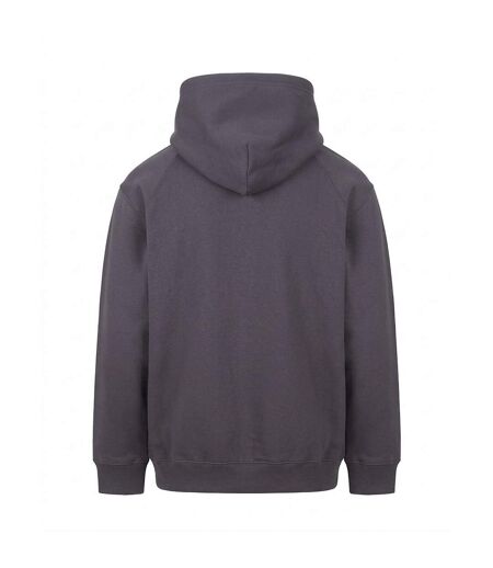 Sweat À Capuche Vision Homme Charbon Uni Awdis
