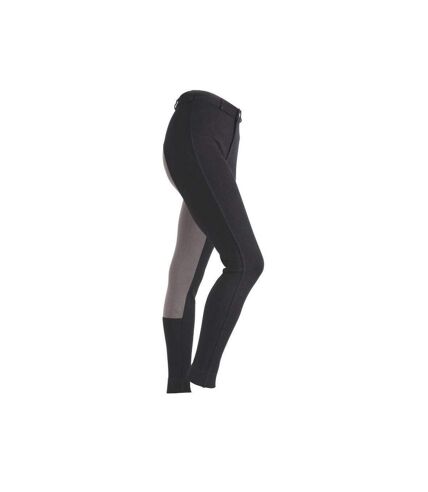 Wessex - Pantalon jodhpur - Femme (Noir / gris) - UTER610
