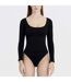 Ladies Essentials Long Sleeve Top Sculpting Recycled Stretch Everyday Fit-4