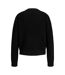 Pull Manches Raglan Motif/style Tricoté Femme Noir JJXX-2