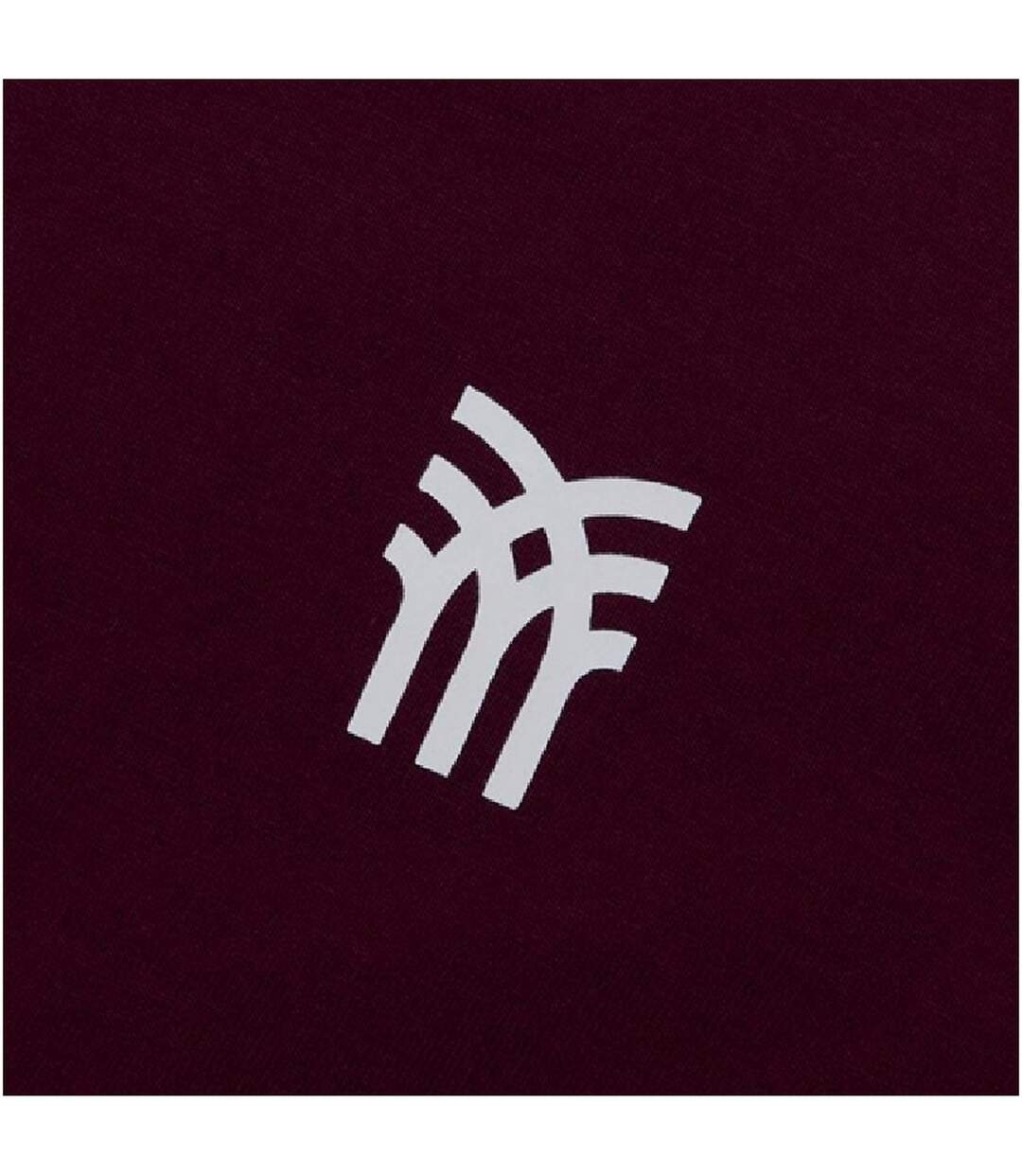 Mens Walsh Regular T-shirt Burgundy Fenchurch-3