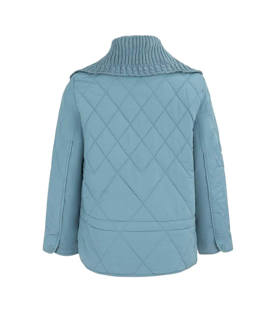 Doudoune Motif/style Matelassé Femme Bleu Firetrap-2
