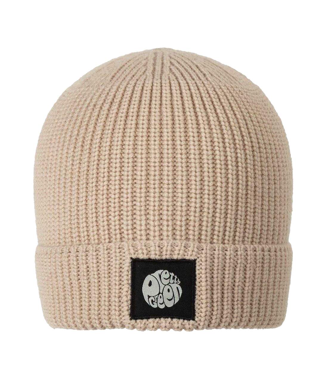 Bonnet Motif/style Côtelé Homme Beige Pretty Green-1