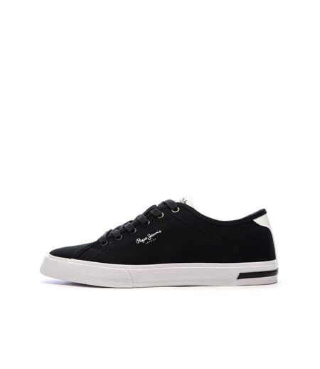 Baskets noires homme pepe jeans kenton road