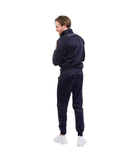 Mens Tuta Visa Tracksuit White Black Givova
