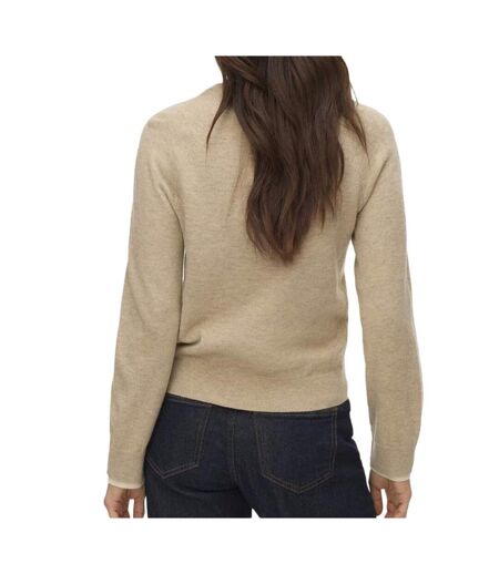 Pull beige femme vero moda wonderful