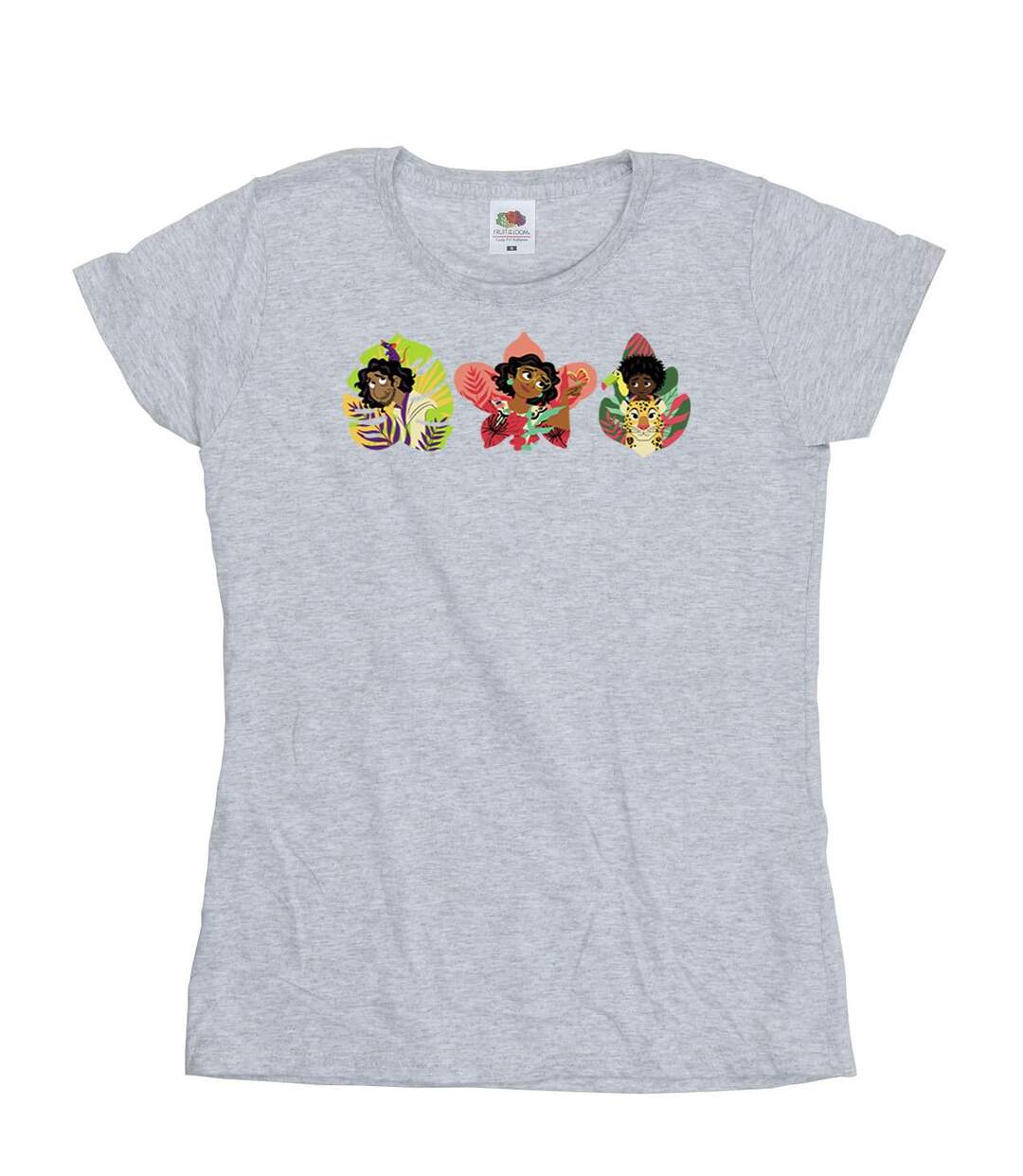 Disney - T-shirt ENCANTO FAMILY LINE - Femme (Gris chiné) - UTBI19622-1