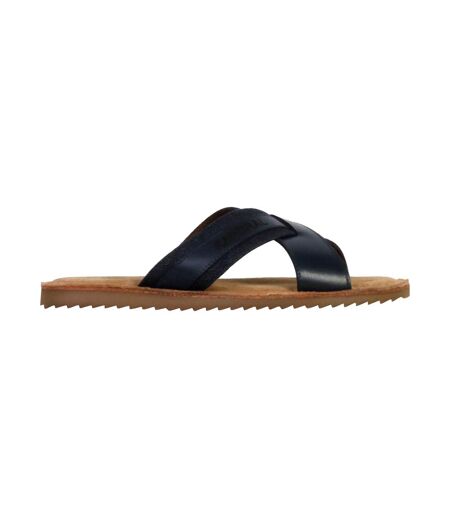 Mules Plates Cuir Kaporal Janel