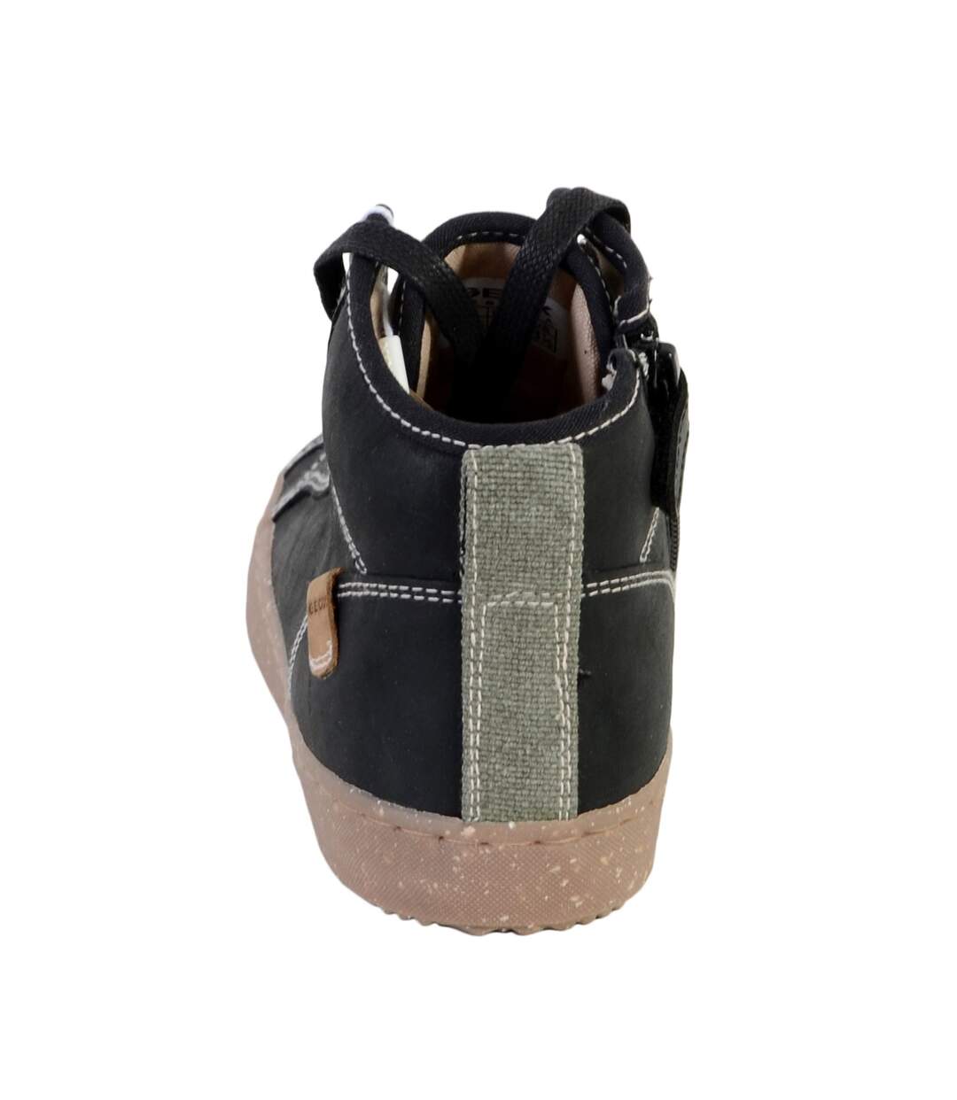 Basket Montante Geox Enfant Garçons J Alonisso B.G - WAX.LEA+CANV-3