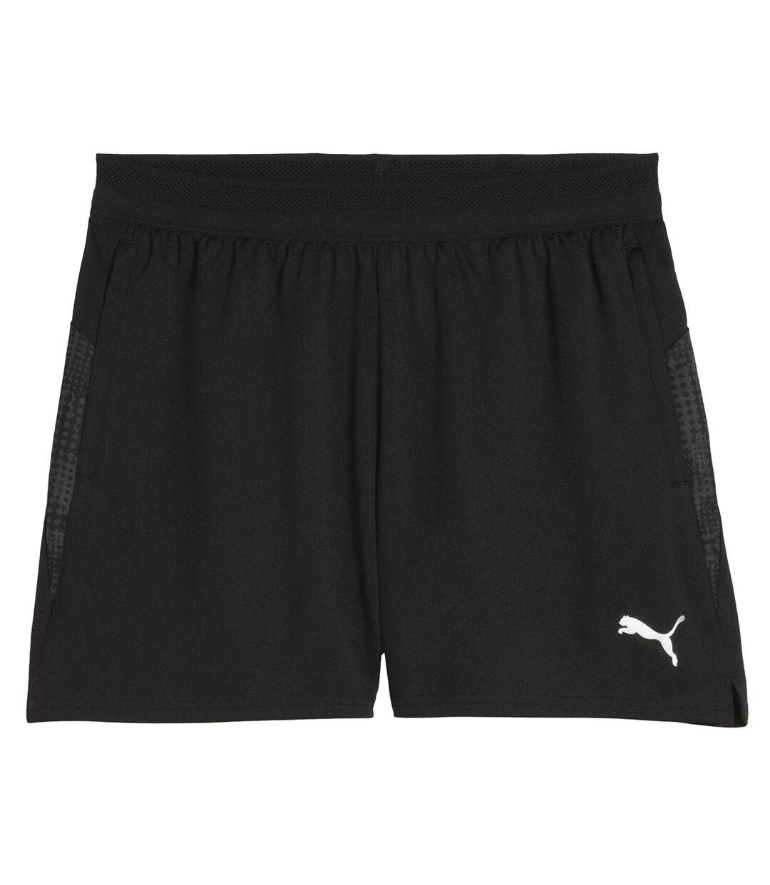 Short De Foot Teamcup Femme Noir Argenté Puma-1