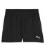 Short De Foot Teamcup Femme Noir Argenté Puma-1