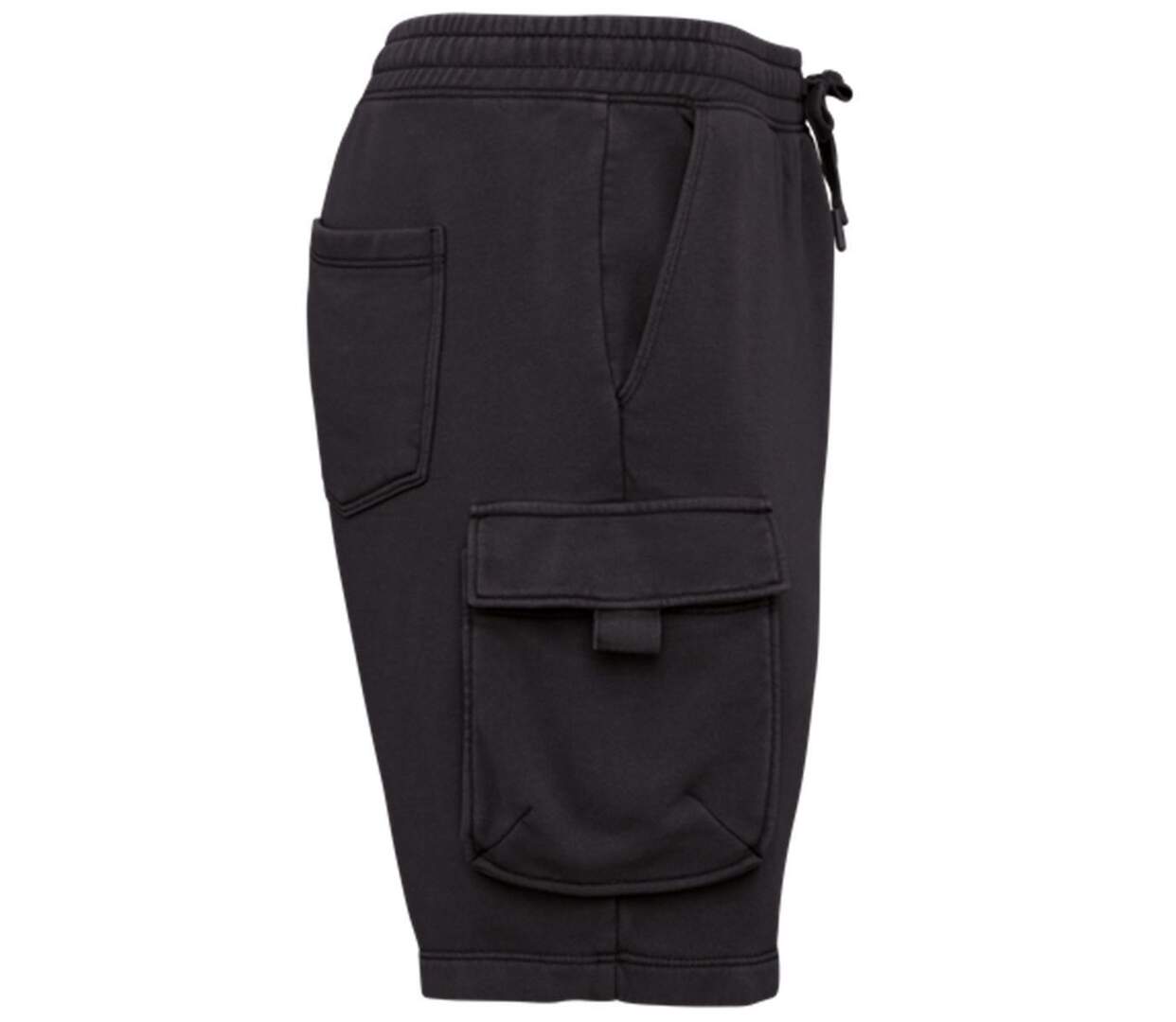 Short cargo écoresponsable - Homme - PAT717 - noir-2