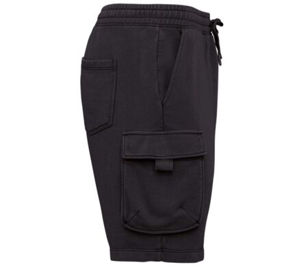 Short cargo écoresponsable - Homme - PAT717 - noir