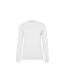 Womens/ladies Set-in Sweatshirt White B&C-1