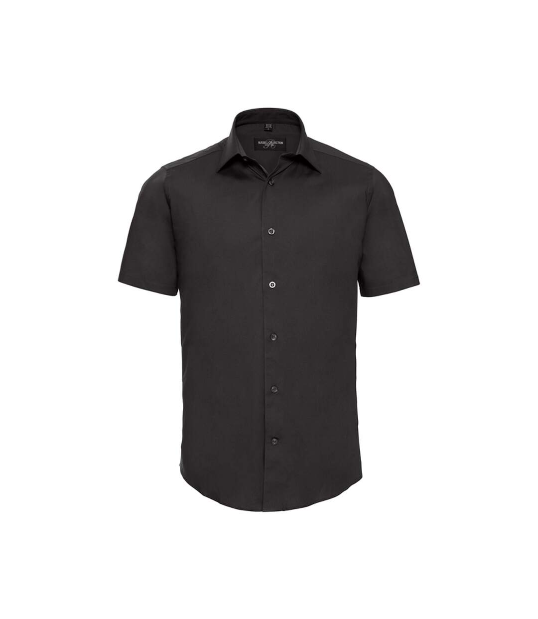 Chemise homme noir Russell Collection Russell Collection