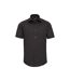Russell Collection Mens Fitted Short-Sleeved Shirt ()
