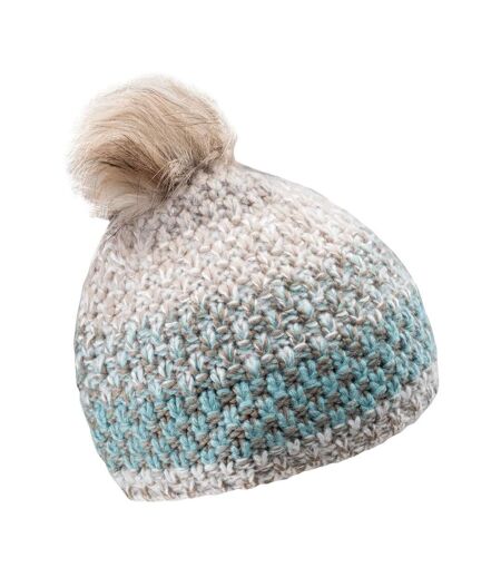 Chapeau D'hiver Cora Femmes/dames Blanc Sarcelle Clair Hi-Tec