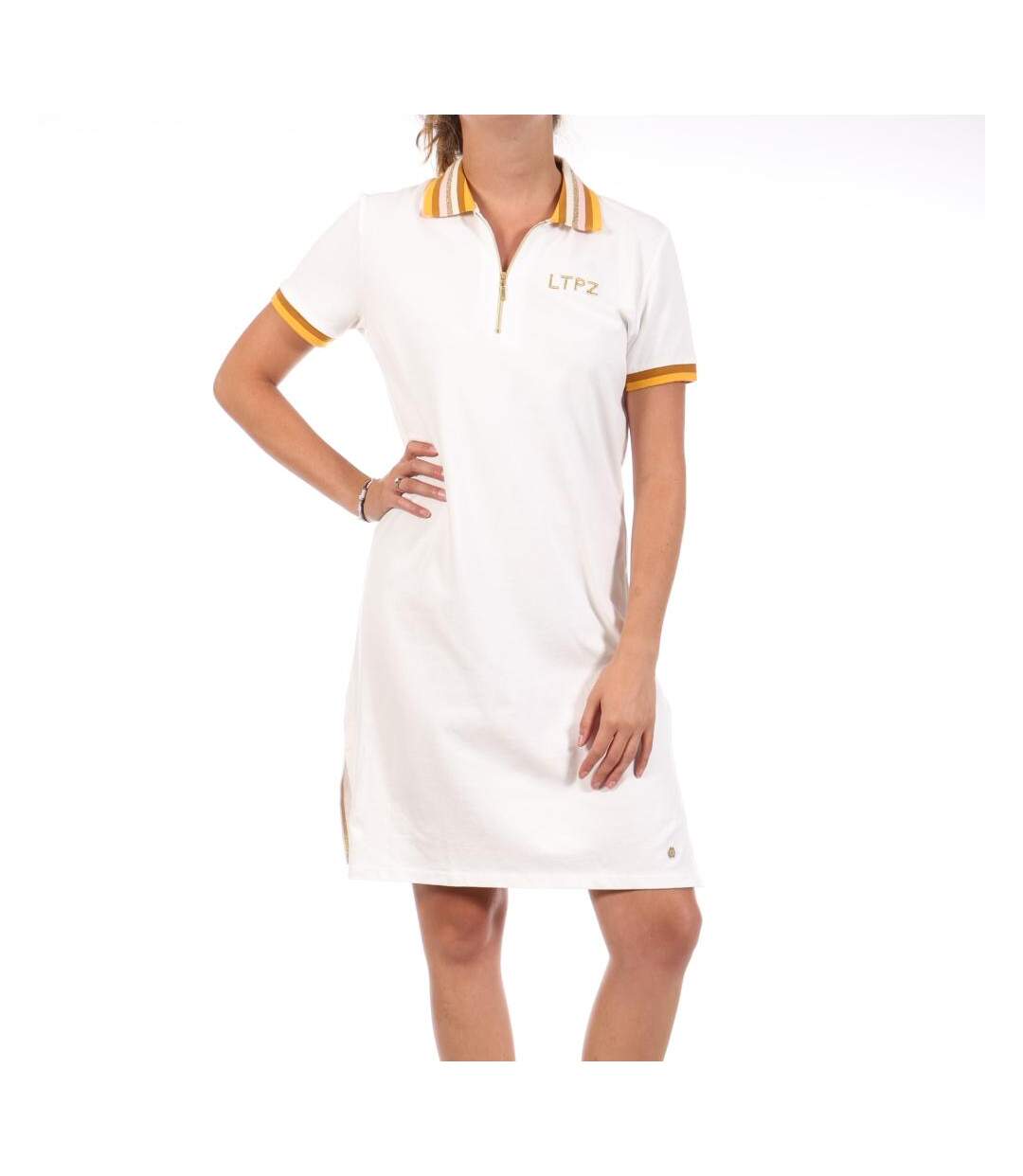 Robe blanche femme les tropéziennes soul-1