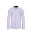 Chemise à manches longues oxford classic pour hommes violet Raging Bull