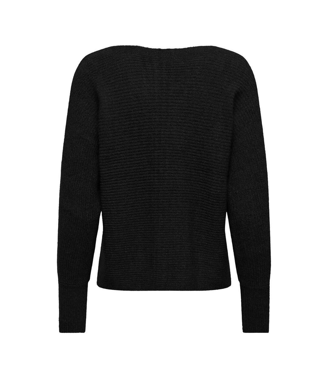 Pull noir femme only dani-2