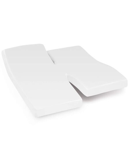 Drap housse relaxation uni coton ALTO - TPR Tête et pied relevable