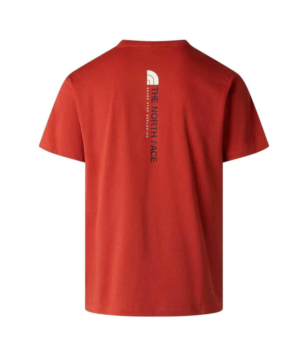 Mens Vertical Performance T-shirt Iron Clay The North Face-3