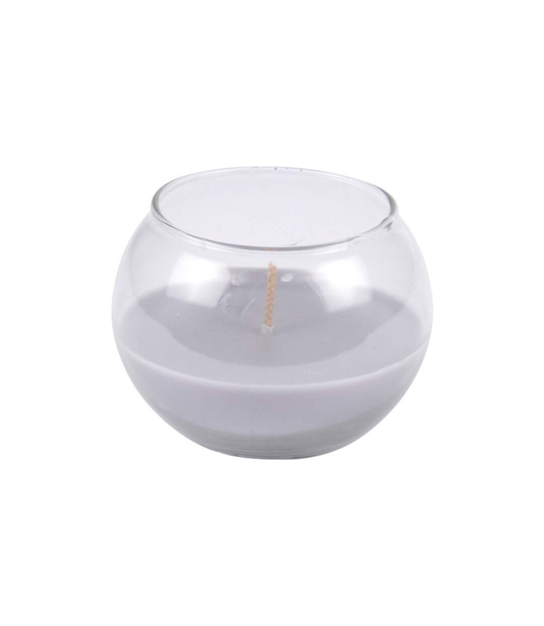 Bougie Boule en Verre Essentiel 8cm Musc-1