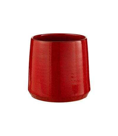 Cache-Pot en Céramique Valentine 24cm Rouge