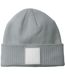 Bonnet Cendre Blanc Beechfield-3
